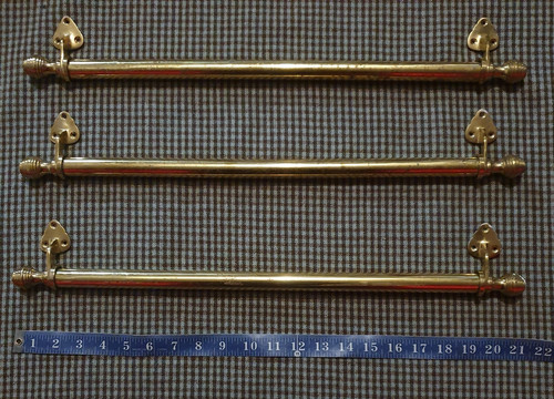 Antike messing flügel - 3, 21"