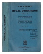 Kanada Royal Commission. The
