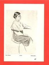 a) Käte Kiezler / b) Pferderennen * Max Liebermann (1921) – [LIB-15]