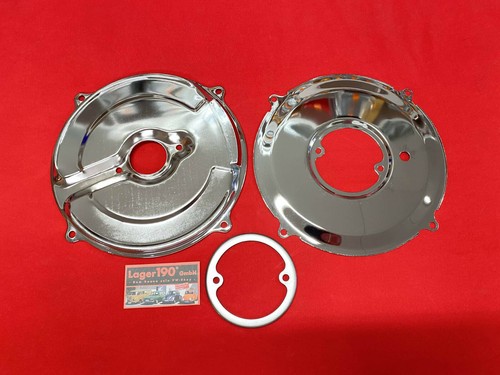 Platten set verchromt - platten,