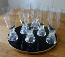 6 edle Sektgläser Sektflöten Schott Zwiesel Naab H. Löffelhardt 60er Vintage