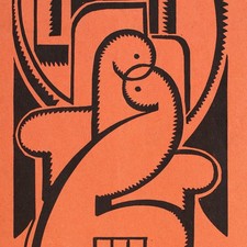 Pierre Flouquet Linolschnitt