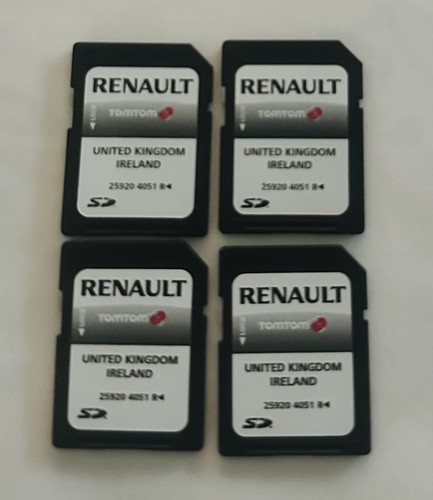 Konvolut renault navi - 4x, sd