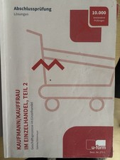 KAUFMANN/KAUFFRAU IM EINZELHANDEL, TEIL 2 AbschlussprüfungLösungen