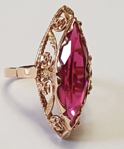 Vintage rotgold lab - vintage, ring