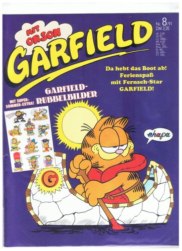 Garfield 1991 - /,