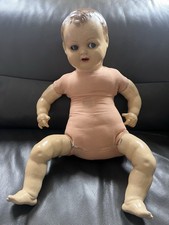 Babypuppe DDR, ca. 1960, mit