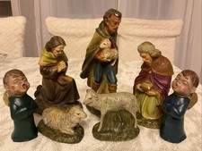 Alte Krippenfiguren Schäfer