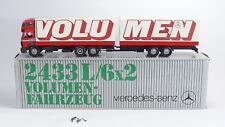 NZG Modelle 1:50 - No. 336 Mercedes Benz SK 2433 Planen Zug "VOLU-MEN" OVP