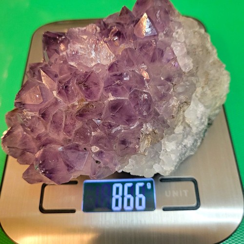 Amethyst kristall cluster auf - amethyst,