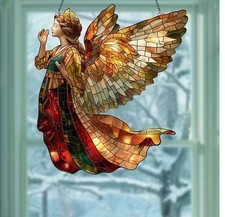 süßes Fensterbild Engel