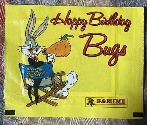 1990 panini bugs bunny happy - panini,