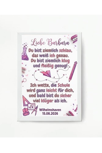 Geschenk einschulung - geschenk,