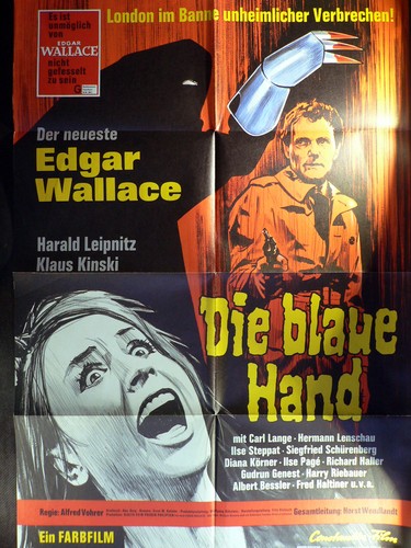 Die blaue hand - blaue,