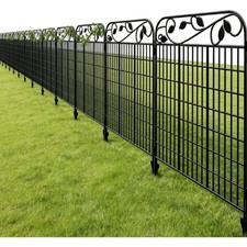 Gartenzaun, Metallzaun