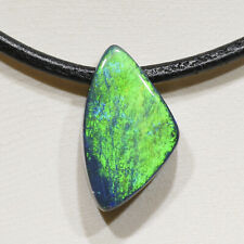Traumhafter Doublet Opal Edelstein Halskette Kette Anhänger Schmuck Australien