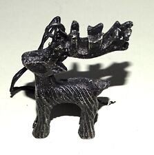 Weihnachten Depot Deko-Figur Hirsch Classic schwarz zum Hängen