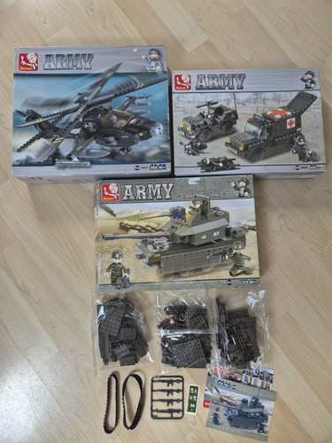 Sluban army klemmbausteine - sluban, 3
