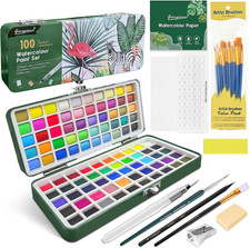 Aquarellfarben Set 100 Farben