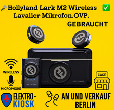 ?️Hollyland Lark M2 Wireless Lavalier Mikrofon (2TX+1RX) 40H Dauer 300m Mic OVP