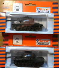 Roco 220 - 2 x  M 48 Panzer der Bundeswehr, US Army u. a. - OVP, TOP, SEHR RAR
