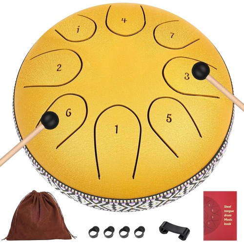 Handpan zungentrommel stahl - stahl, 6