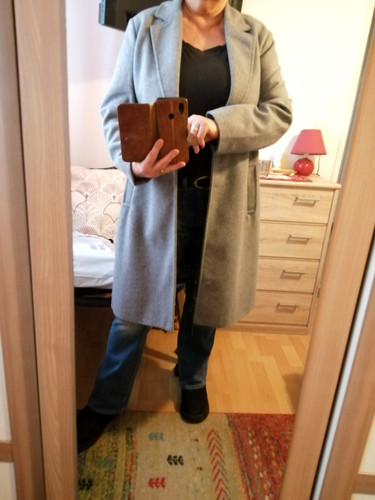 Schöne damen mantel grau - damen,