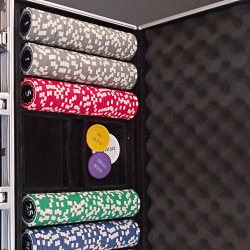 Heitok pokerchip set im - pokerchip-set, (300)