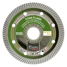 Diewe Diamant-Trennscheibe Titan Flash 115 mm Bohrung 22,23