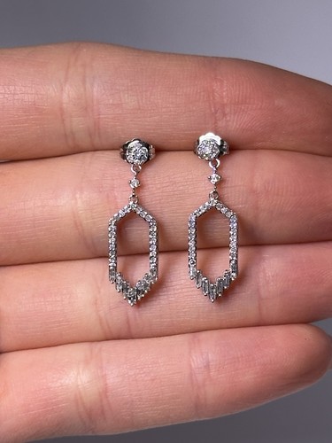 Soide 14k weißgold - 14k, sechseck