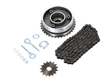 Kleines Kettenradantrieb-Set