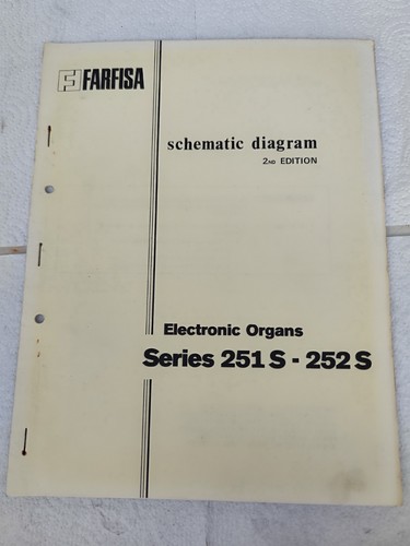 Farfisa electric organs series - organs,