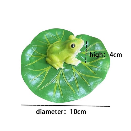 Seerosenblatt mit frosch - mit,