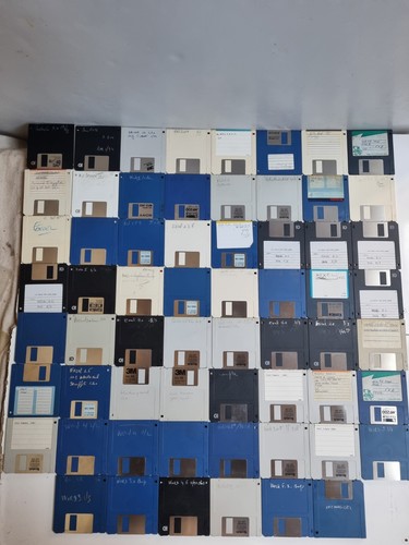 Vintage mac disketten konvolut - vintage,