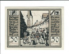 Notgeld - Quedlinburg - Musikantenserie zur 1000-Jahr-Feier -50 Pf-1922 - Bild 3