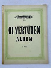 Noten . Ouvertüren Album