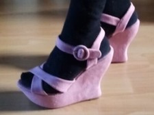 Buffalo Wedges Keilabsatz (13cm) Pantolletten Gr.36 Top Zustand