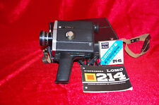 Schmalfilmkamera LOMO 214 mit Tasche, Bedienungsanleitung und s/w Filmrolle