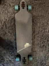 D street Markenlongboard  Polygon HEX Drop-Through Blau Top Zustand