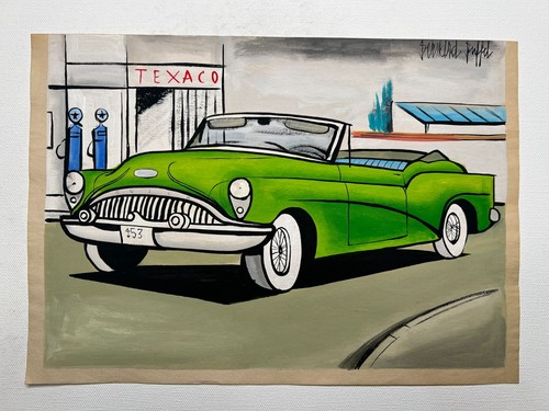 Bernard buffet - buffet, (handarbeit)