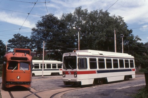 Septa trolley 2194 - septa,