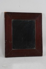 C25V80- Alter Wandspiegel mit Holzrahmen furniert