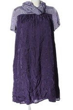 LYSGAARD Kurzarmkleid Damen Kleid Gr. DE 36 lila Casual-Look
