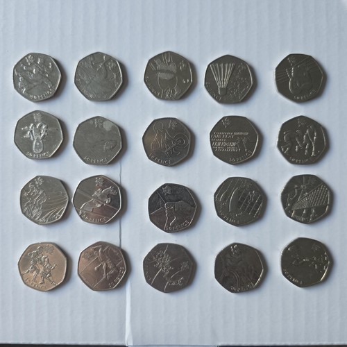 London 2012 olympia 50p - london,