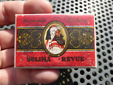 Alte leere Zigarettenschachtel - 10 Sulima Revue Gold - Cigarettes Package