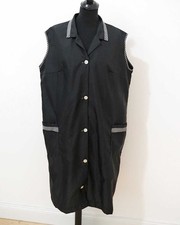 Friseur Damen Kult Kittel Grösse 48 Nylon Vintage P154