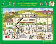 Wimmel-Rahmenpuzzle Sommer