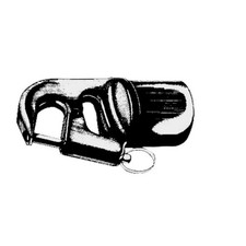 Spinnaker-Endbeschlag 30 x 1,5