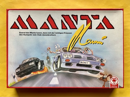 Opel manta ass - opel, brettspiel