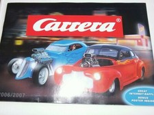 Carrera Auto Rennbahn Slot Racing Katalog USA Programm 2006 2007 mit mini Poster